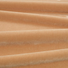 Fuzzy FR Crib 5 Chai Fabric by Kirkby Design — draped