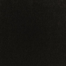 Fuzzy FR Crib 5 Jet Black Fabric by Kirkby Design — flat