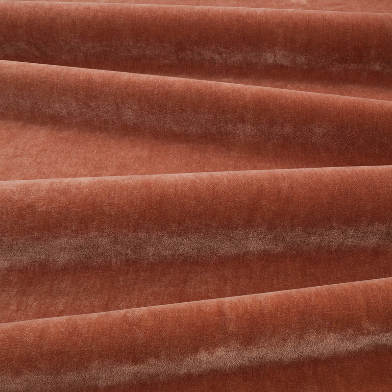 Fuzzy FR Crib 5 Cassis Fabric by Kirkby Design — draped