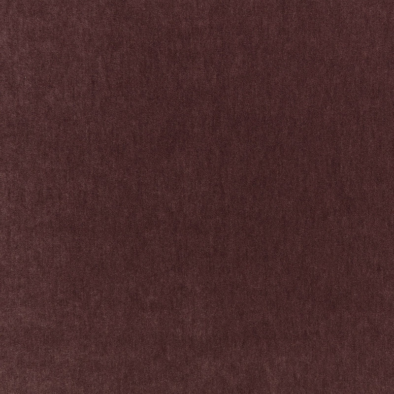 Fuzzy FR Crib 5 Aubergine Fabric by Kirkby Design — flat