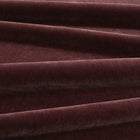 Fuzzy FR Crib 5 Aubergine Fabric by Kirkby Design — draped