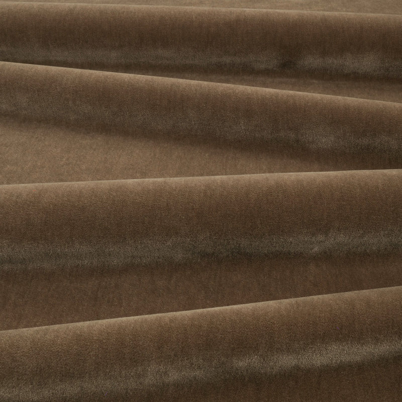 Fuzzy FR Crib 5 Cacao Fabric by Kirkby Design — draped
