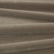 Fuzzy FR Crib 5 Aluminium Fabric by Kirkby Design — draped