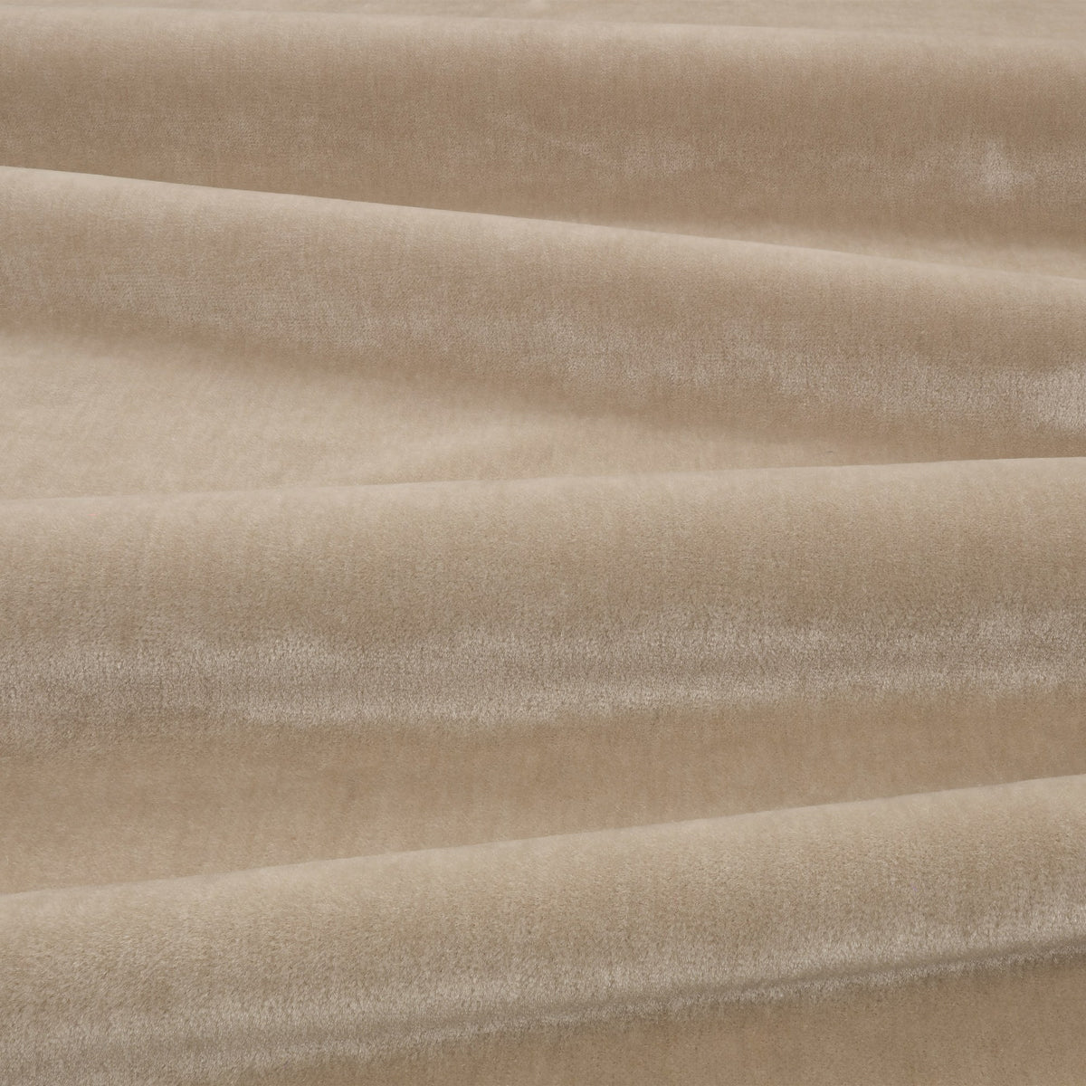 Fuzzy FR Crib 5 Silver Grey Fabric by Kirkby Design — draped