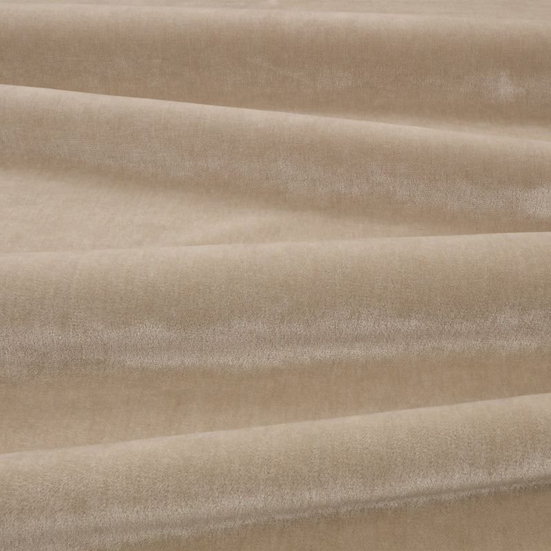 Fuzzy FR Crib 5 Silver Grey Fabric by Kirkby Design — draped