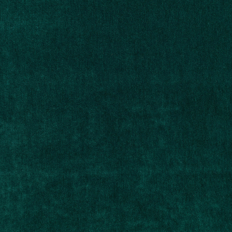 Fuzzy FR Crib 5 Deep Teal Fabric by Kirkby Design — flat