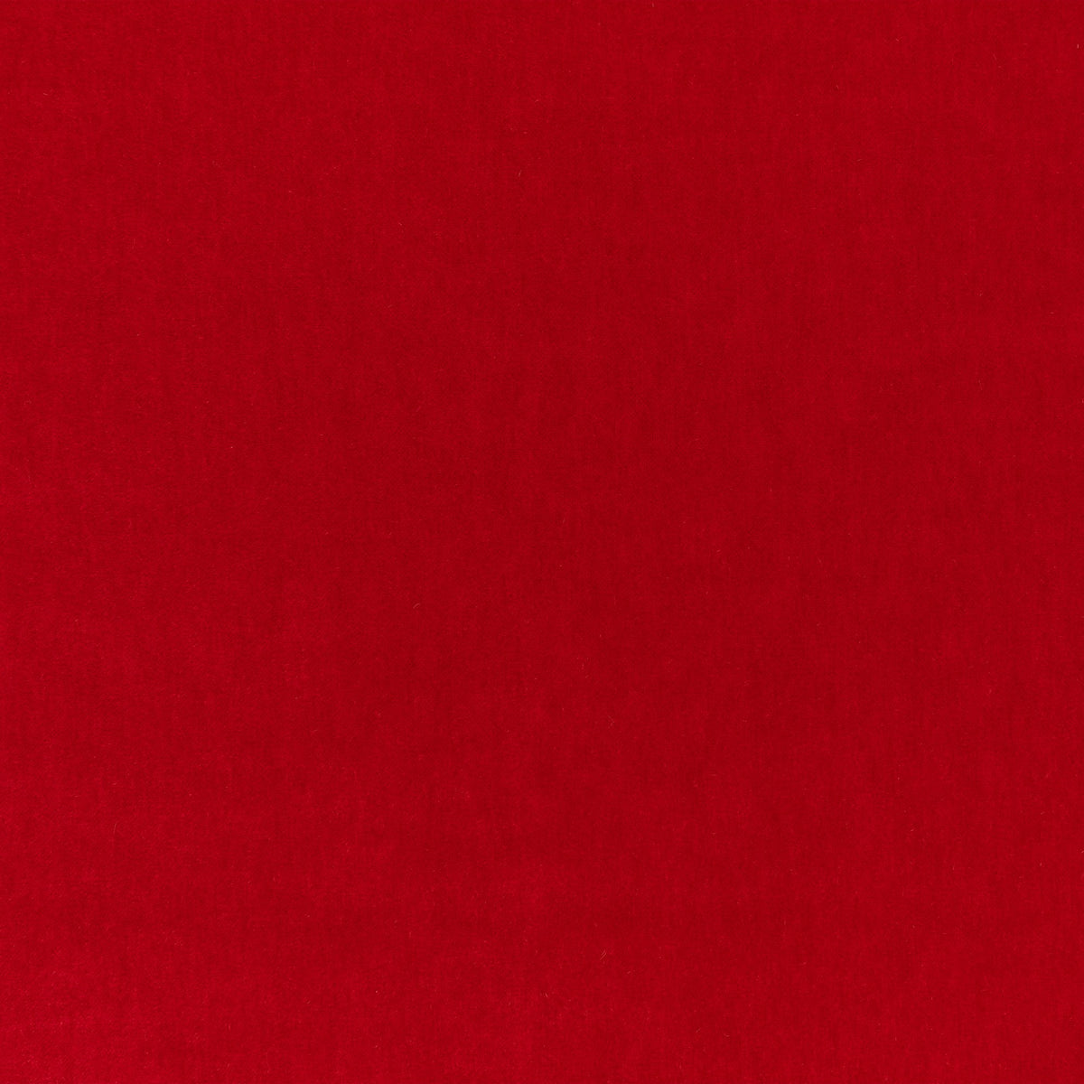 Fuzzy FR Crib 5 Electric Red Fabric by Kirkby Design — flat
