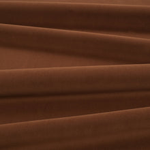 Smooth IV Dark Chocolate Fabric by Kirkby Design — draped
