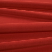 Smooth IV Cayenne Fabric by Kirkby Design — draped