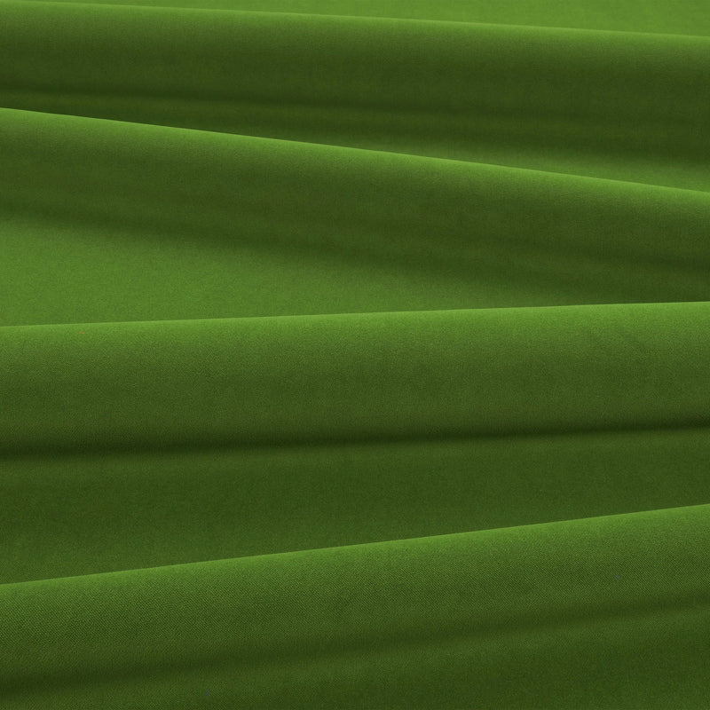 Smooth IV Asparagus Fabric by Kirkby Design — draped
