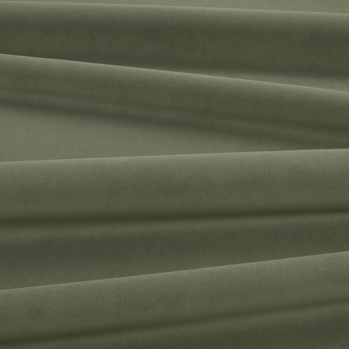 Smooth IV Khaki Fabric by Kirkby Design — draped