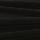 Smooth IV Jet Black Fabric by Kirkby Design — draped