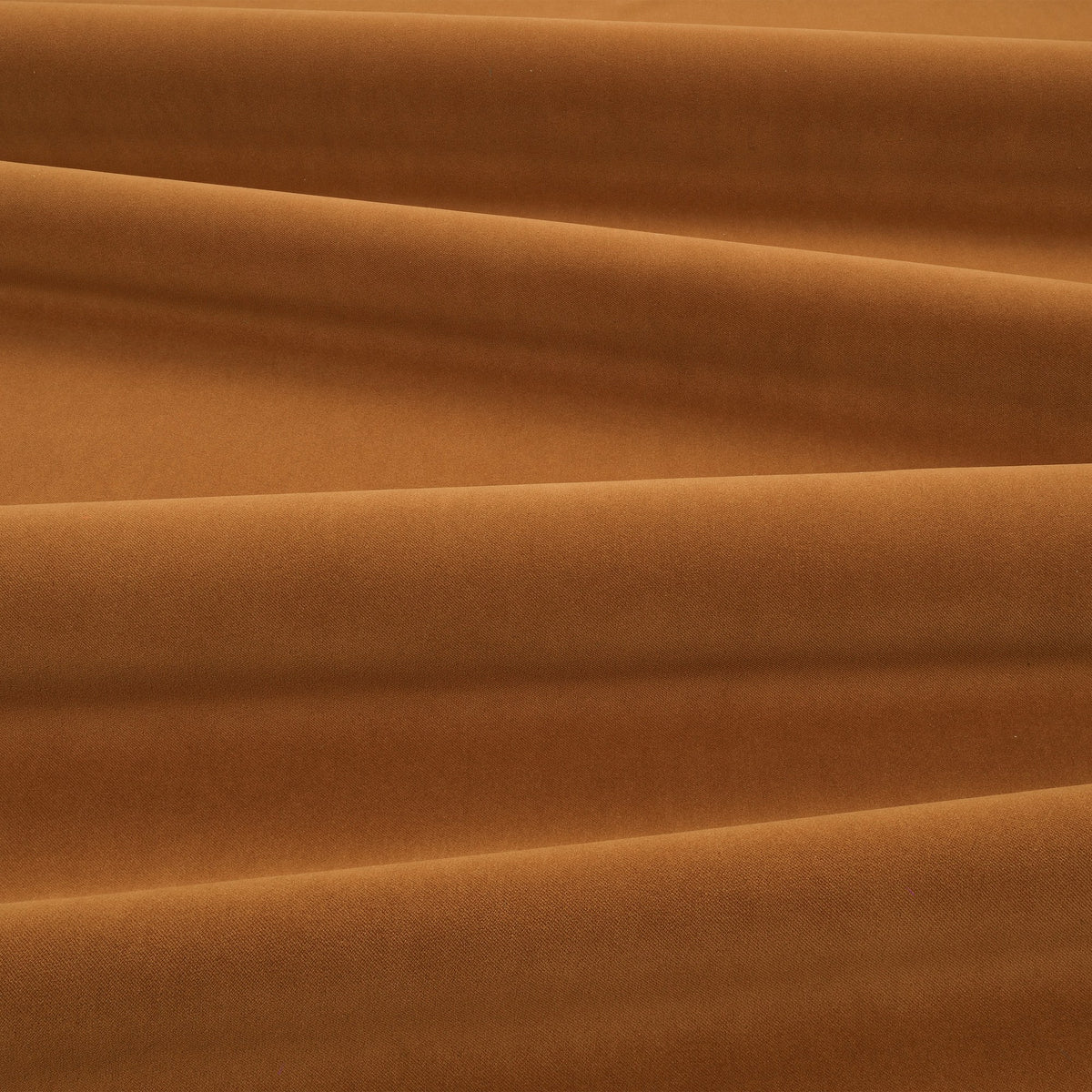 Smooth IV Gingerbread Fabric by Kirkby Design — draped