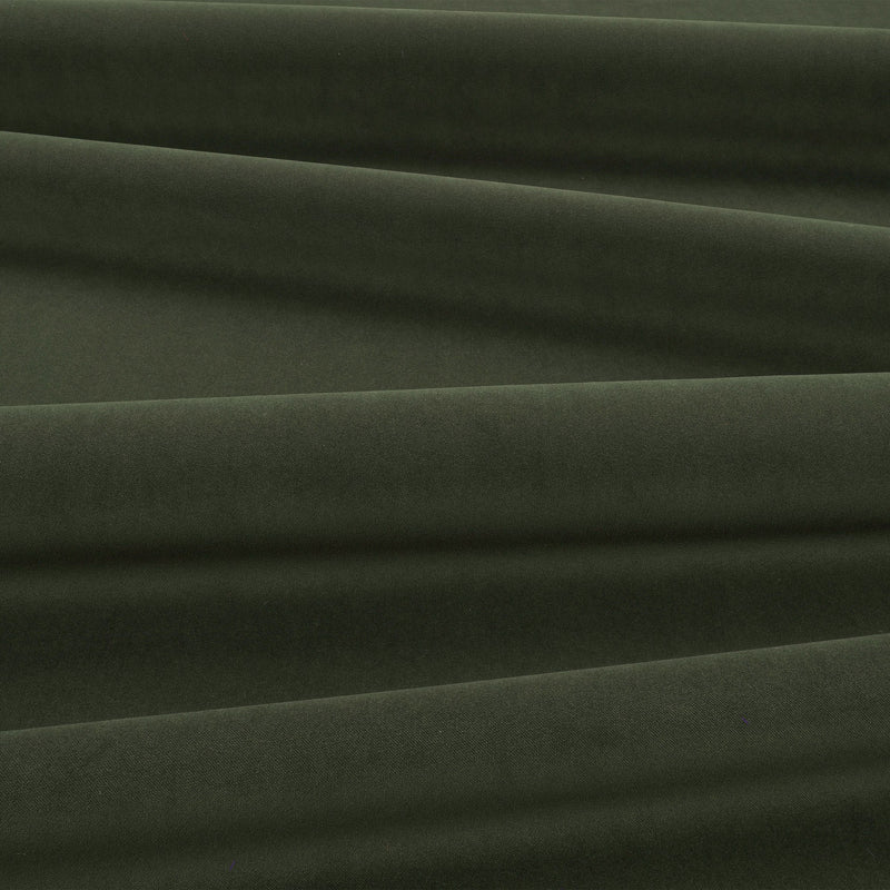 Smooth IV Pine Green Fabric by Kirkby Design — draped