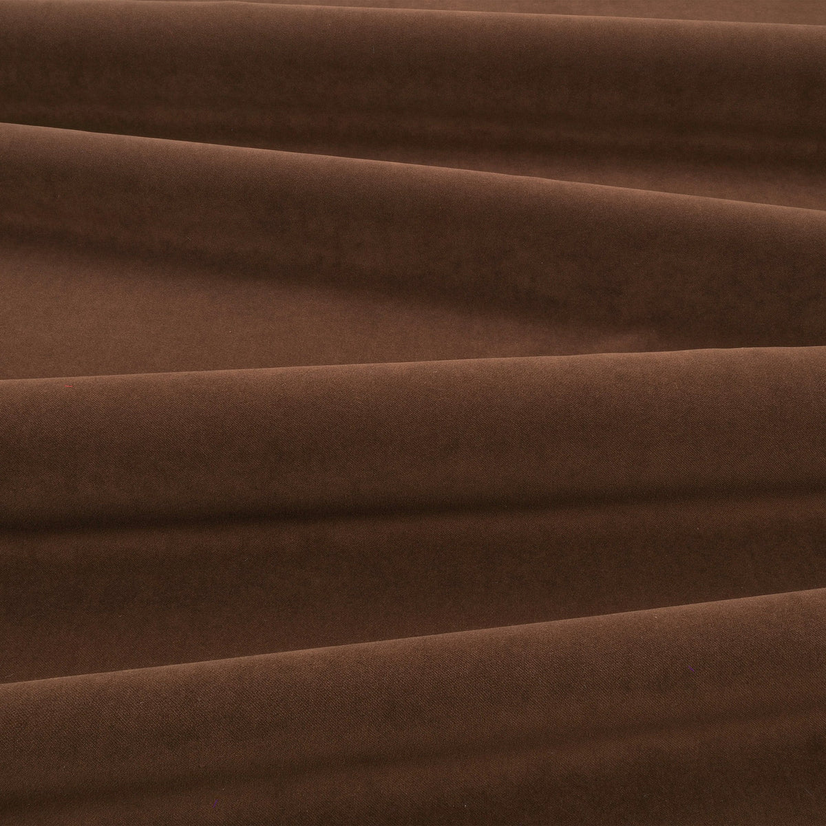 Smooth IV Chocolate Fabric by Kirkby Design — draped