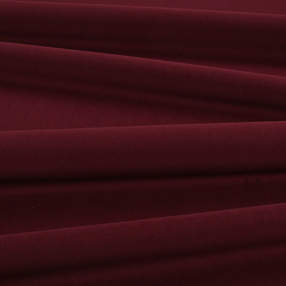 Smooth IV Claret Fabric by Kirkby Design — draped