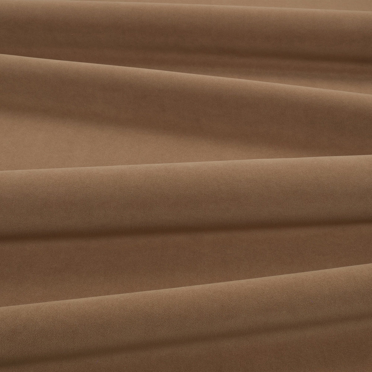 Smooth IV Truffle Fabric by Kirkby Design — draped