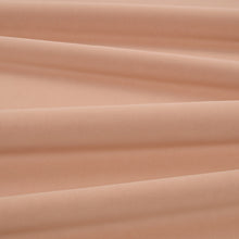 Smooth IV Pink Sand Fabric by Kirkby Design — draped