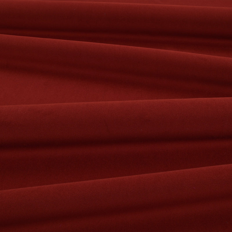 Smooth IV Rouge Fabric by Kirkby Design — draped