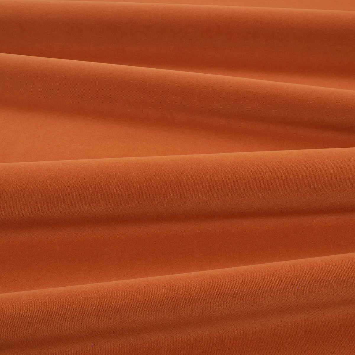 Smooth IV Tangerine Fabric by Kirkby Design — draped