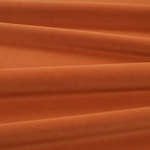 Smooth IV Tangerine Fabric by Kirkby Design — draped