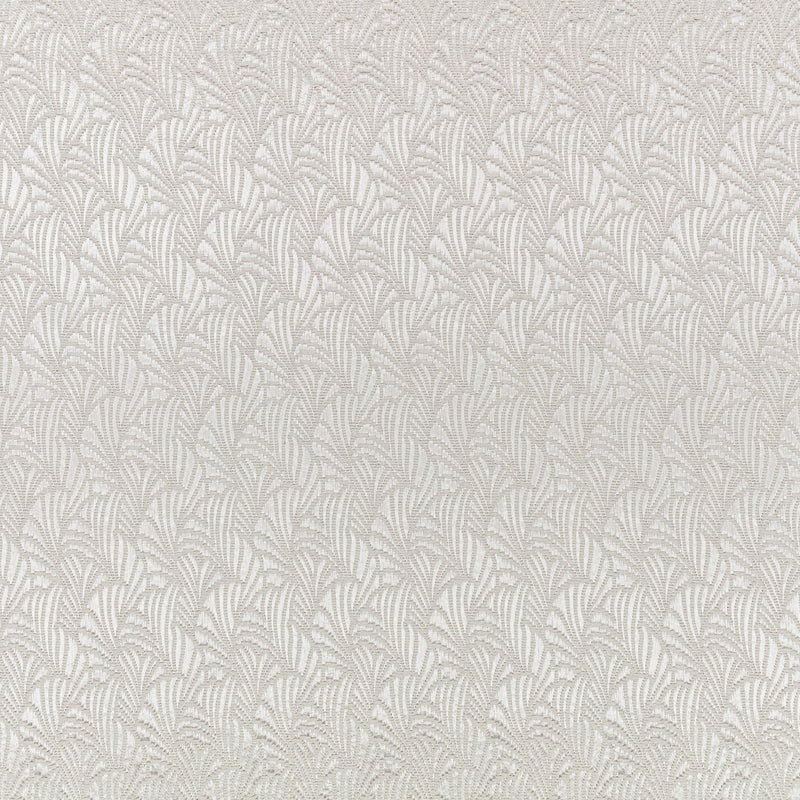 Lunette Moonstone Ornate Fabric by Kirkby Design — flat