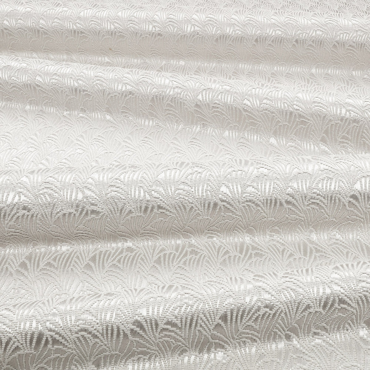 Lunette Moonstone Ornate Fabric by Kirkby Design — draped