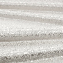 Lunette Moonstone Ornate Fabric by Kirkby Design — draped