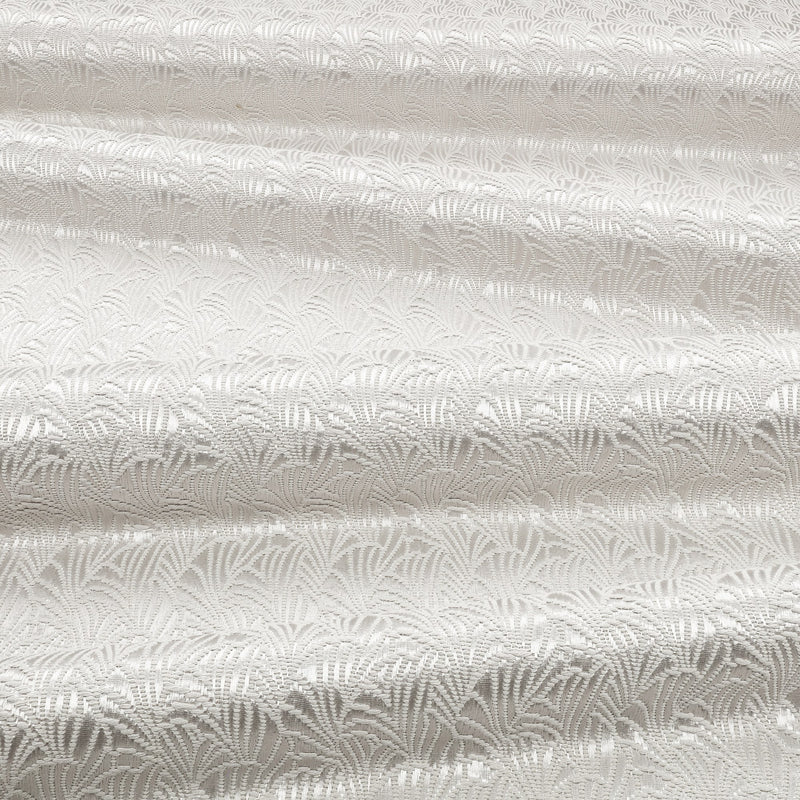 Lunette Moonstone Ornate Fabric by Kirkby Design — draped