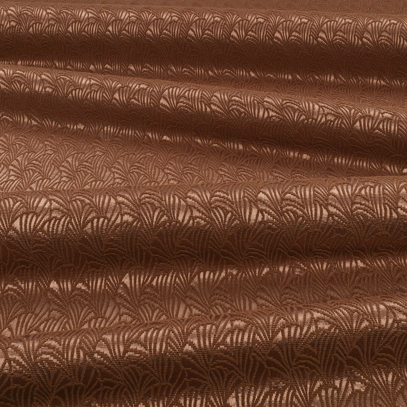 Lunette Crater Ornate Fabric by Kirkby Design — draped