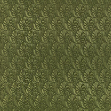 Lunette Monstera Ornate Fabric by Kirkby Design — flat