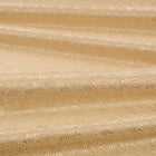 Lunette Soft Gold Ornate Fabric by Kirkby Design — draped