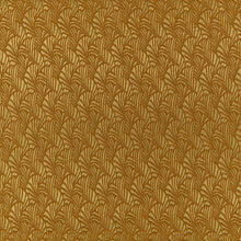 Lunette Antique Gold Ornate Fabric by Kirkby Design — flat