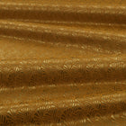 Lunette Antique Gold Ornate Fabric by Kirkby Design — draped