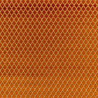 Ornate FR Crib 5 Marmalade Fabric by Kirkby Design — flat