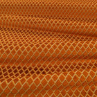 Ornate FR Crib 5 Marmalade Fabric by Kirkby Design — draped