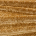 Cornice Straw Ornate Fabric by Kirkby Design — draped