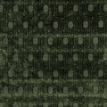 Cornice Pine Green Ornate Fabric by Kirkby Design