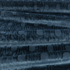 Cornice Midnight Ornate Fabric by Kirkby Design — draped