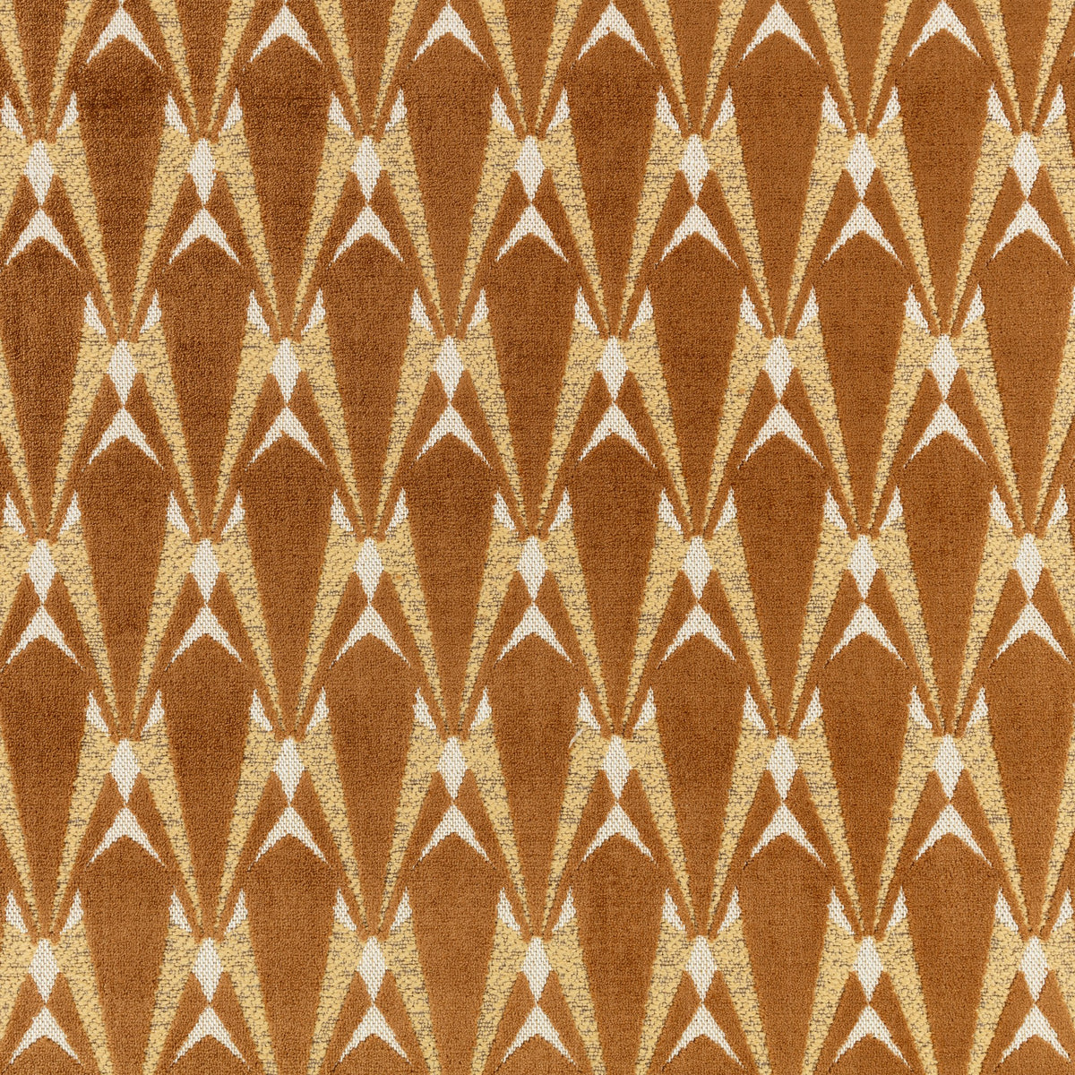 Eventail FR Crib 5 Radiance Ornate Fabric by Kirkby Design — flat