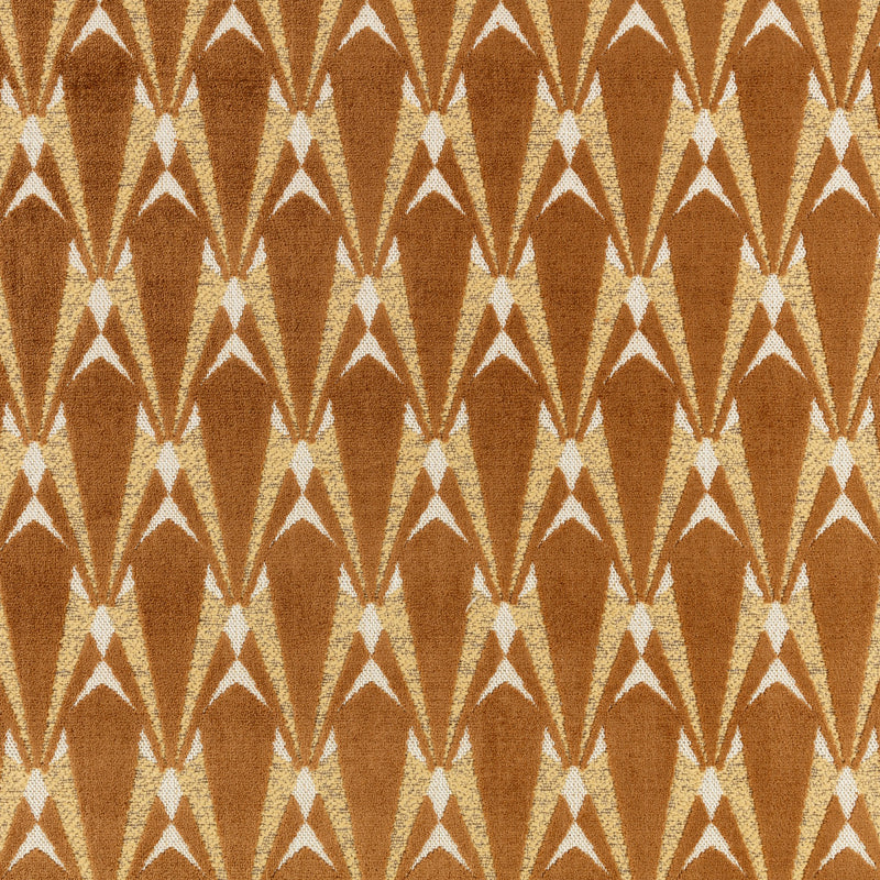 Eventail FR Crib 5 Radiance Ornate Fabric by Kirkby Design — flat