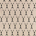 Eventail FR Crib 5 Monochrome Ornate Fabric by Kirkby Design
