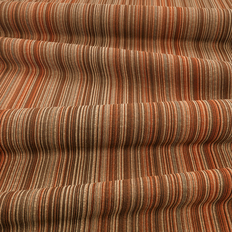 Streamline Bonfire Ornate Fabric by Kirkby Design — draped