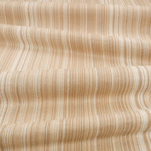 Streamline Natural Ornate Fabric by Kirkby Design — draped