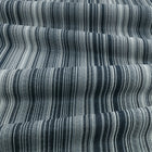 Streamline Midnight Ornate Fabric by Kirkby Design — draped