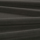 Smooth IV FR Crib 5 Carbon Smooth IV EasyClean Fabric by Kirkby Design — draped