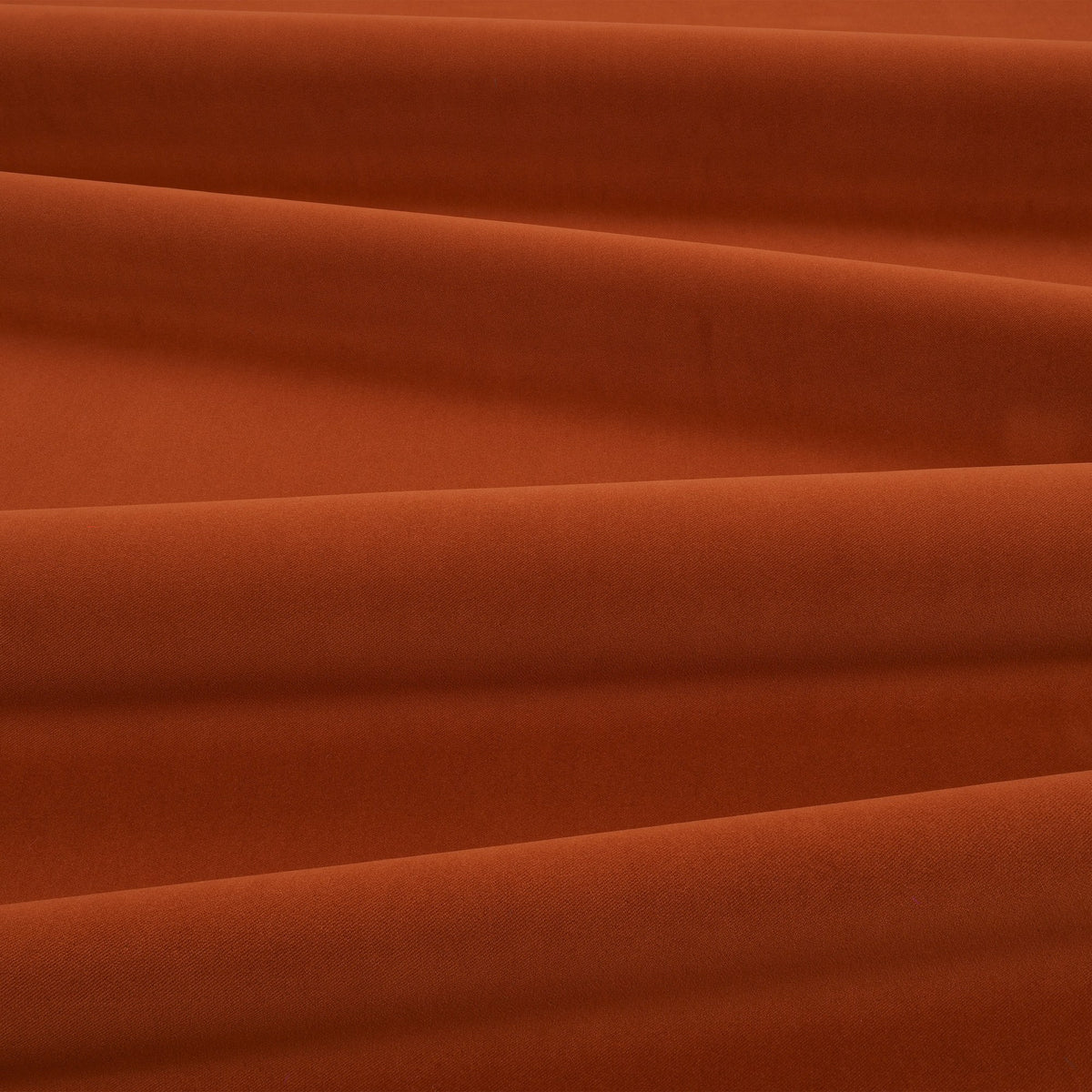 Smooth IV FR Crib 5 Burnt Orange Smooth IV EasyClean Fabric by Kirkby Design — draped