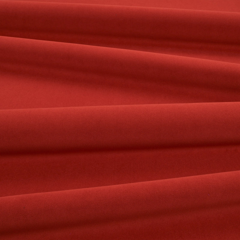 Smooth IV FR Crib 5 Cayenne Smooth IV EasyClean Fabric by Kirkby Design — draped