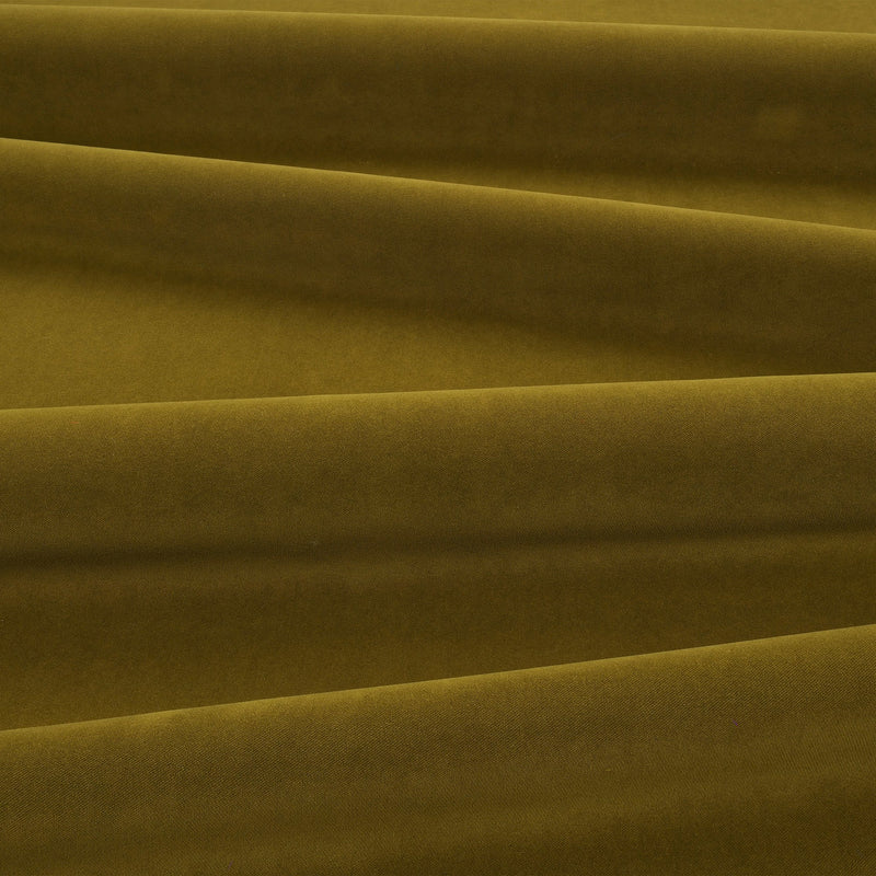 Smooth IV FR Crib 5 Moss Smooth IV EasyClean Fabric by Kirkby Design — draped