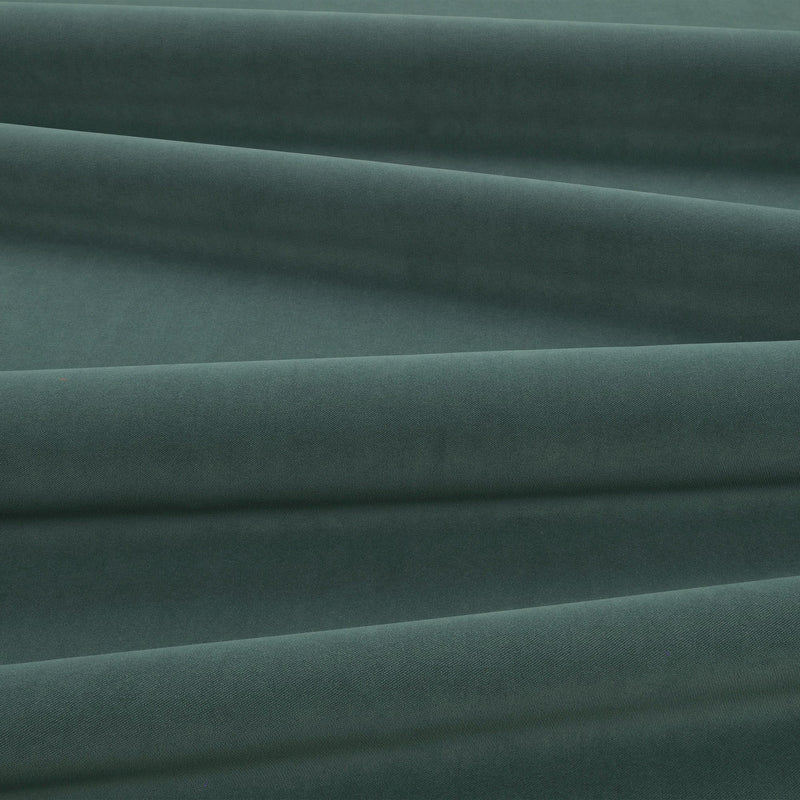 Smooth IV FR Crib 5 Gulf Smooth IV EasyClean Fabric by Kirkby Design — draped